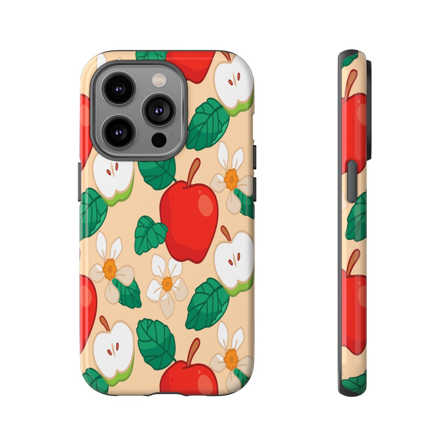 Apple Pattern Tough Case