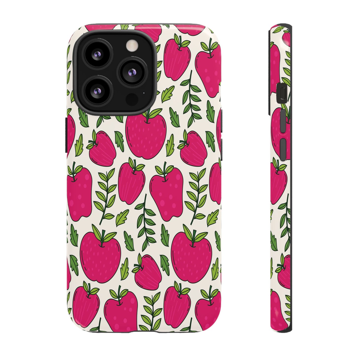 Apple Pattern Tough Case