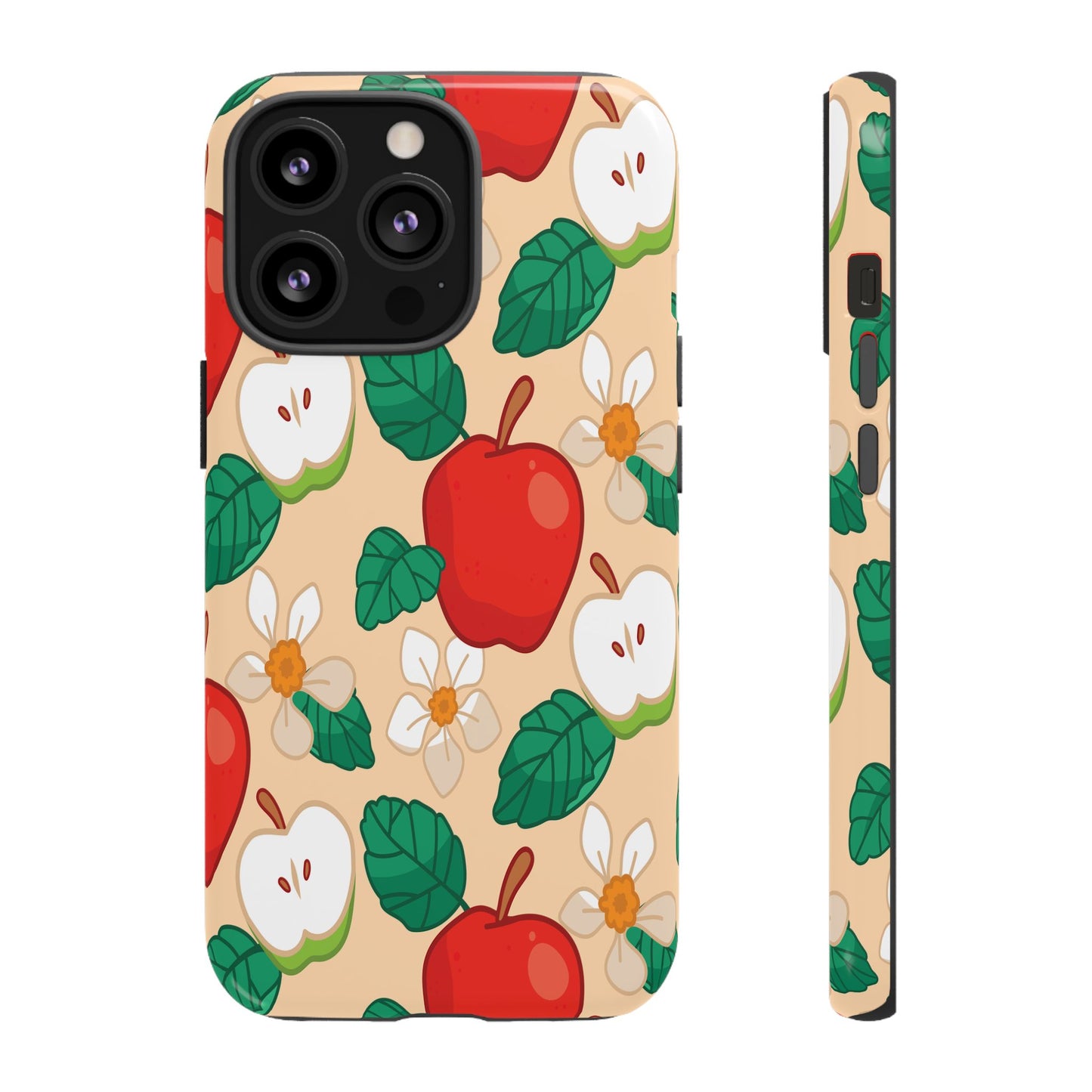 Apple Pattern Tough Case