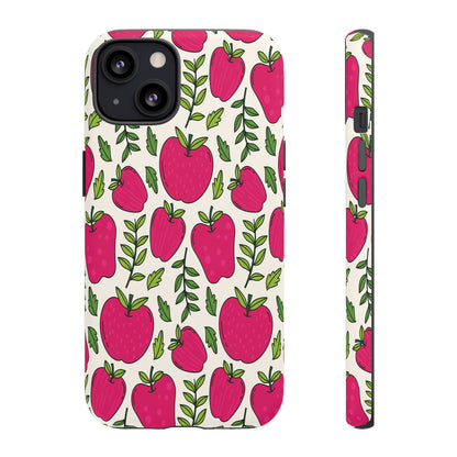 Apple Pattern Tough Case